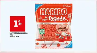Auchan La ptite tagada haribo offre
