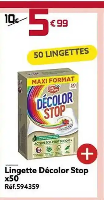 Gifi Lingette décolor stop x50 offre