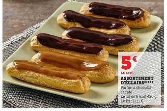 Hyper U Assortiment d'éclairs offre