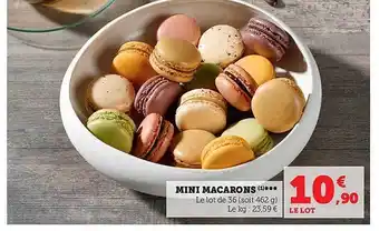 Hyper U Mini macarons offre