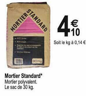 Tridôme Mortier standard offre