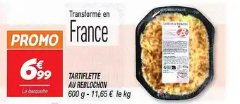 Netto Tartiflette au reblochon offre