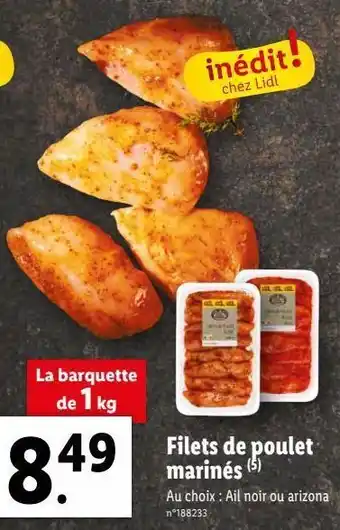 Lidl Filets de poulet offre