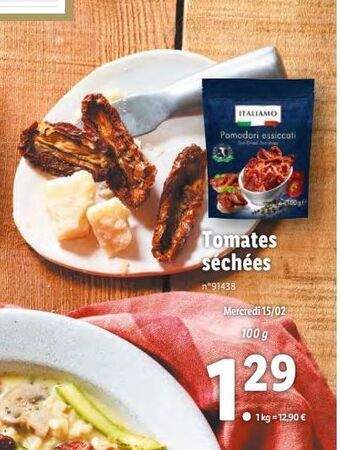 Tomates séchées