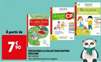 Auchan Découvrez la collection soutien boscher offre
