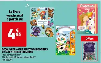 Auchan Découvrez notre sélection de loisirs créatifs hemma ou grund offre