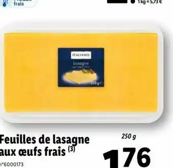 Lidl Lasagne offre