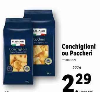 Lidl Nouilles offre