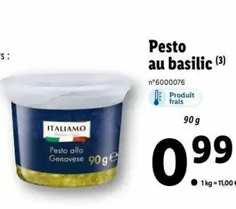 Sauce pesto