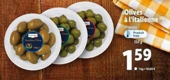 Lidl Olives offre
