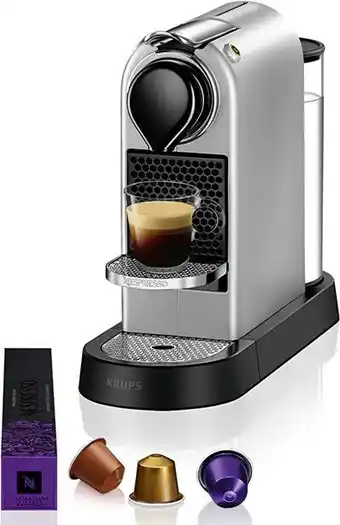 Amazon Krups xn741b espresso machine, 1260 w, 1 liter, argent offre