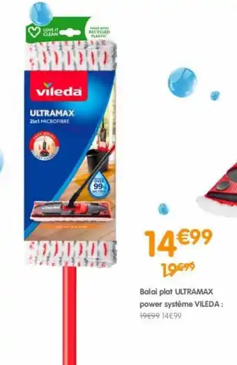 b&m Balai plat ultramax power systeme vileda offre