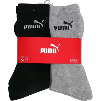Carrefour Puma chaussettes homme noires/grises t39/42 puma offre