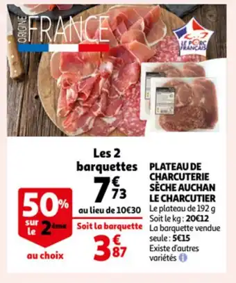 Auchan Plateau De Charcuterie Séche Auchan Le Charcutier offre