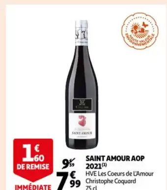 Auchan Saint Amour AOP 2021 offre