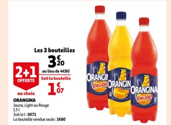 Auchan Orangina offre