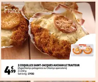 Auchan 2 Coquilles Saint-Jacques Auchan Le Traiteur offre