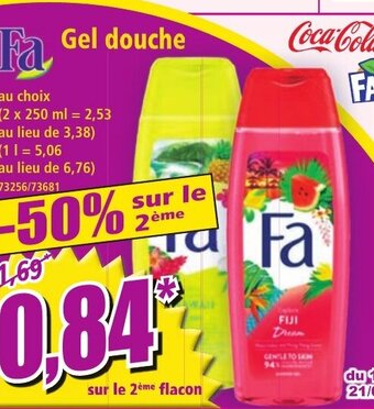 Norma Gel Douche offre