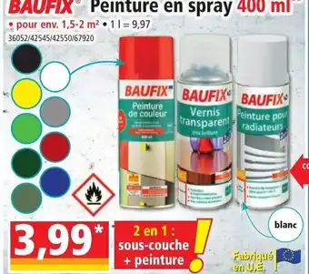 Norma Peinture en Spray 400 ML offre