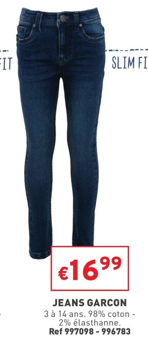Trafic Jeans Garcon offre