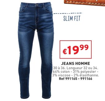 Trafic Jeans Homme offre