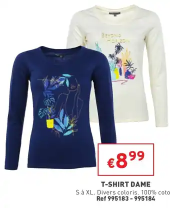 Trafic T-Shirt Dame offre