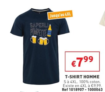 Trafic T-Shirt Homme offre