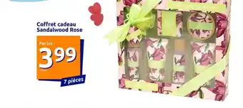 Action Coffret cadeau sandalwood rose offre