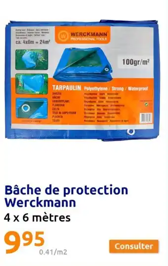 Action Bâche de protection werckmann offre