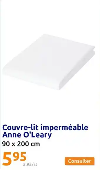 Couvre-lit imperméable anne o'leary
