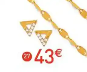 E.Leclerc Bijoux Boucles oxydes de zirconium offre