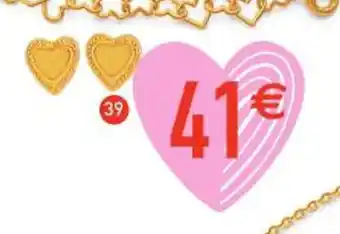 E.Leclerc Bijoux Boucles, or jaune offre