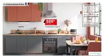 BUT L'implantation type offre
