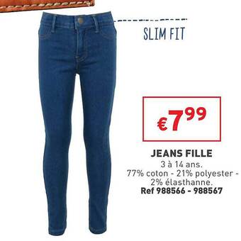 Jeans fille