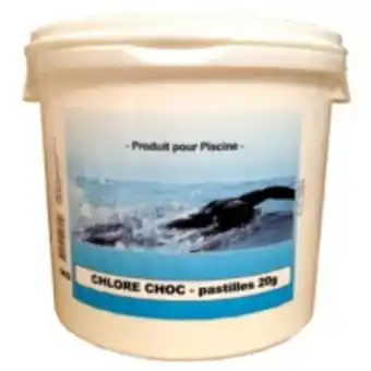 Chlore choc pastille 5kg - 35025g - nmp