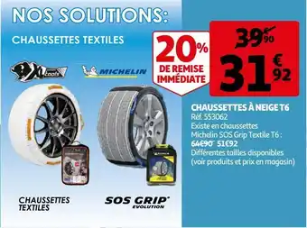 Chaussettes Ă neige t6