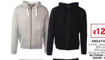 Trafic Sweat homme offre