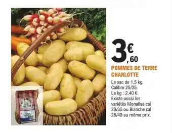 E.Leclerc Jardi Pommes de terre charlotte offre