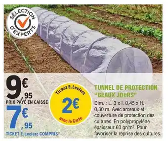 Tunnel de protection