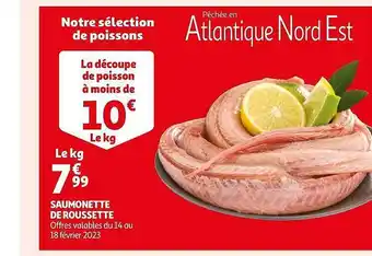 Saumonette de roussette