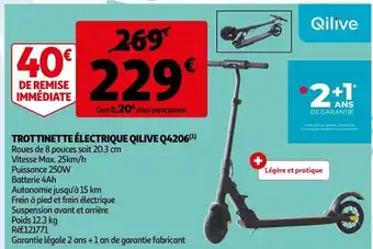 Trottinette électrique qilive q4206(