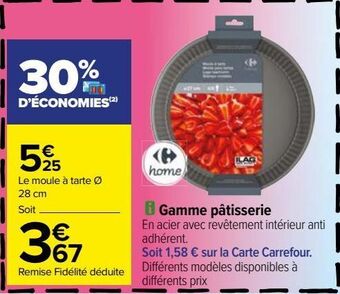 Carrefour Gamme patisserie offre