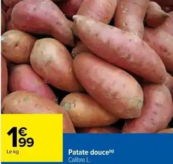 Carrefour Patate douce offre