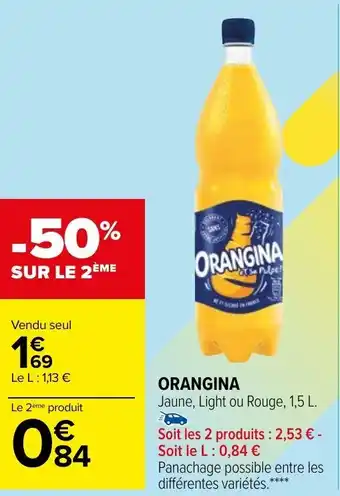 Carrefour Market Orangina offre