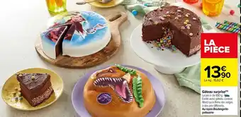 Carrefour Gâteau Suprise offre