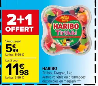 Carrefour Haribo offre