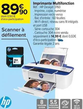 Carrefour Imprimante Multifonction offre