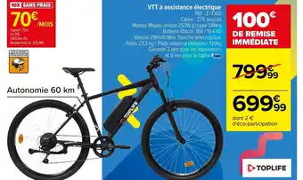 Carrefour VTT à Assistance électrique offre