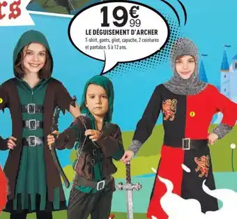 Centrakor Le Déguisement D'Archer offre