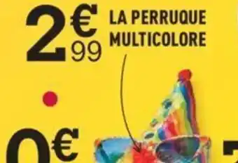 Centrakor La Perruque Multicolore offre